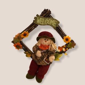 Fall welcome sign